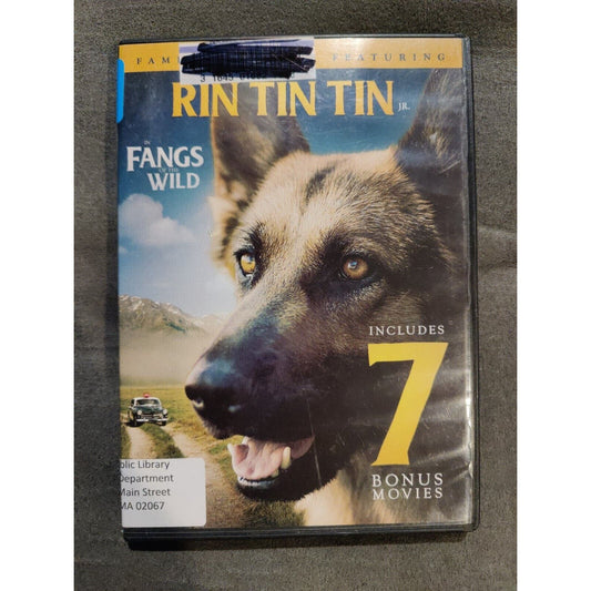 Rin Tin Tin Jr in Fangs of The Wild With 7 Bonus Features [DVD]