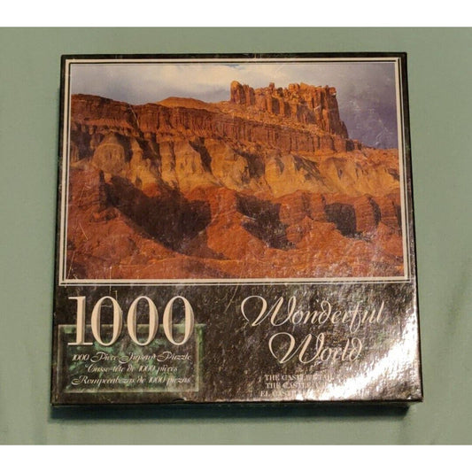Wonderful World 1000 Piece Jigsaw Puzzle "The Castle Utah, USA”.