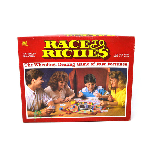 1989 Race to Riches Game by Golden