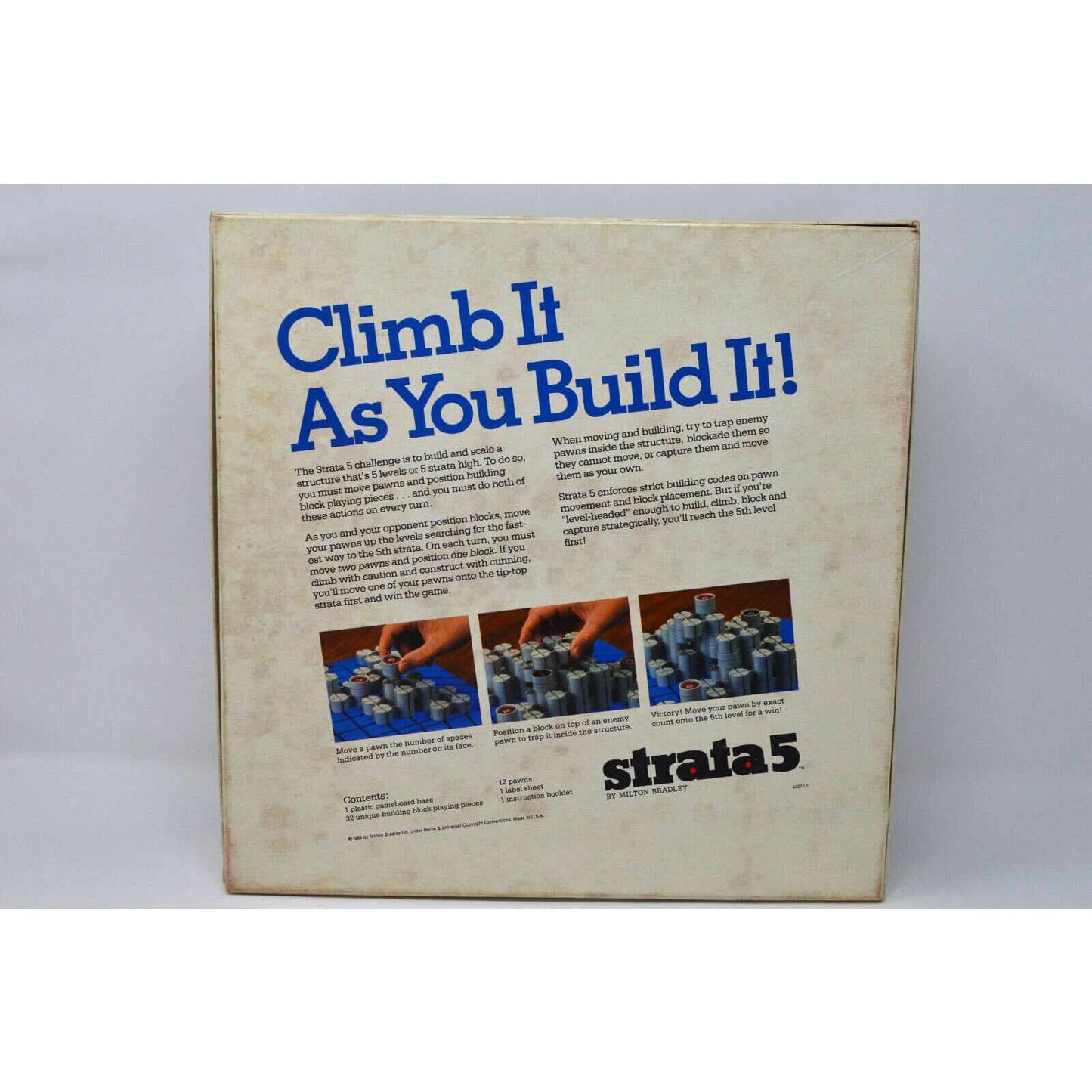 STRATA 5 - 1984 Milton Bradley Board Game, Vintage, Complete