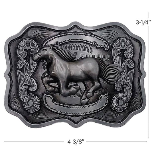 Galloping Horse Belt Buckle