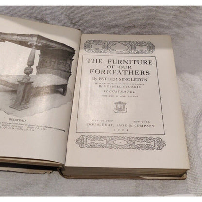 THE FURNITURE OF OUR FOREFATHERS VINTAGE BOOK