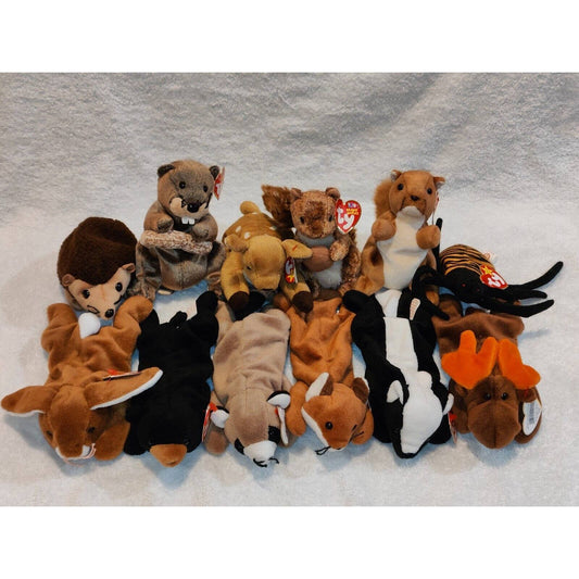 TY Beanie Babies Woodland Creatures lot of 12