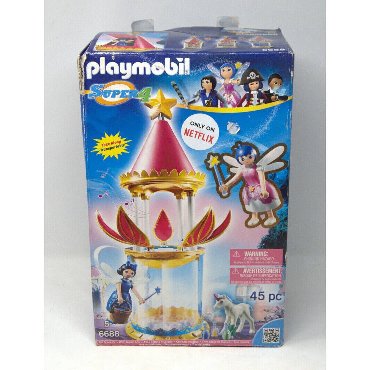 Playmobil Kids Super 4 Musical Flower Tower With Twinkle - 6688