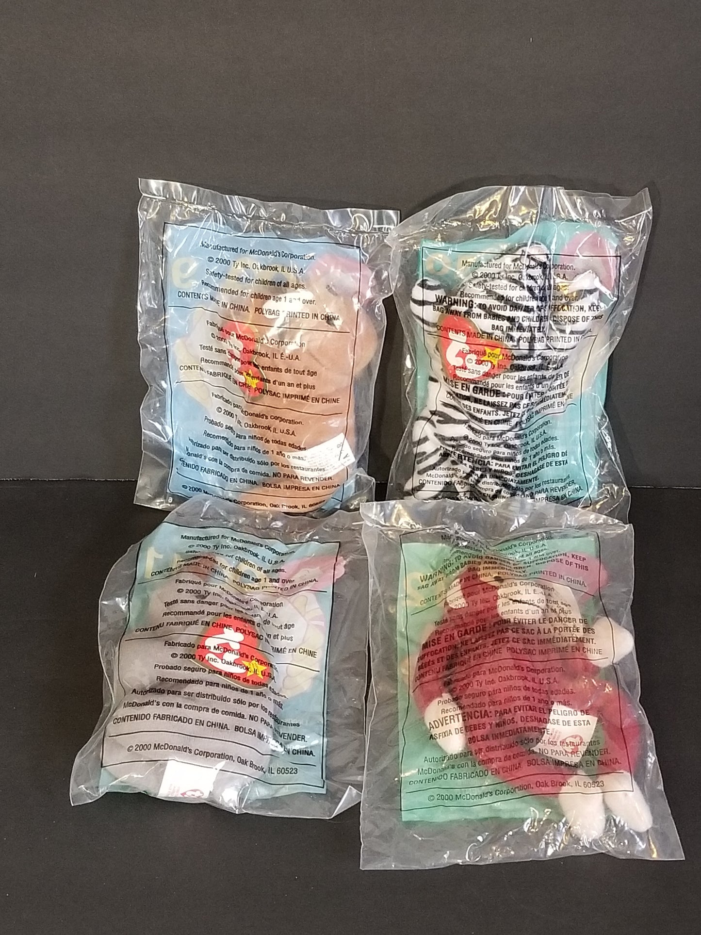 Happy Meal Beanies lot 1