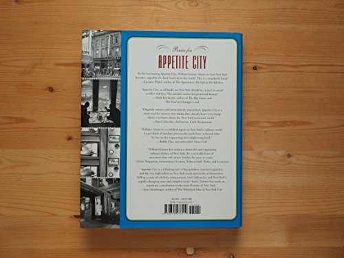 Appetite City: A Culinary History of New York